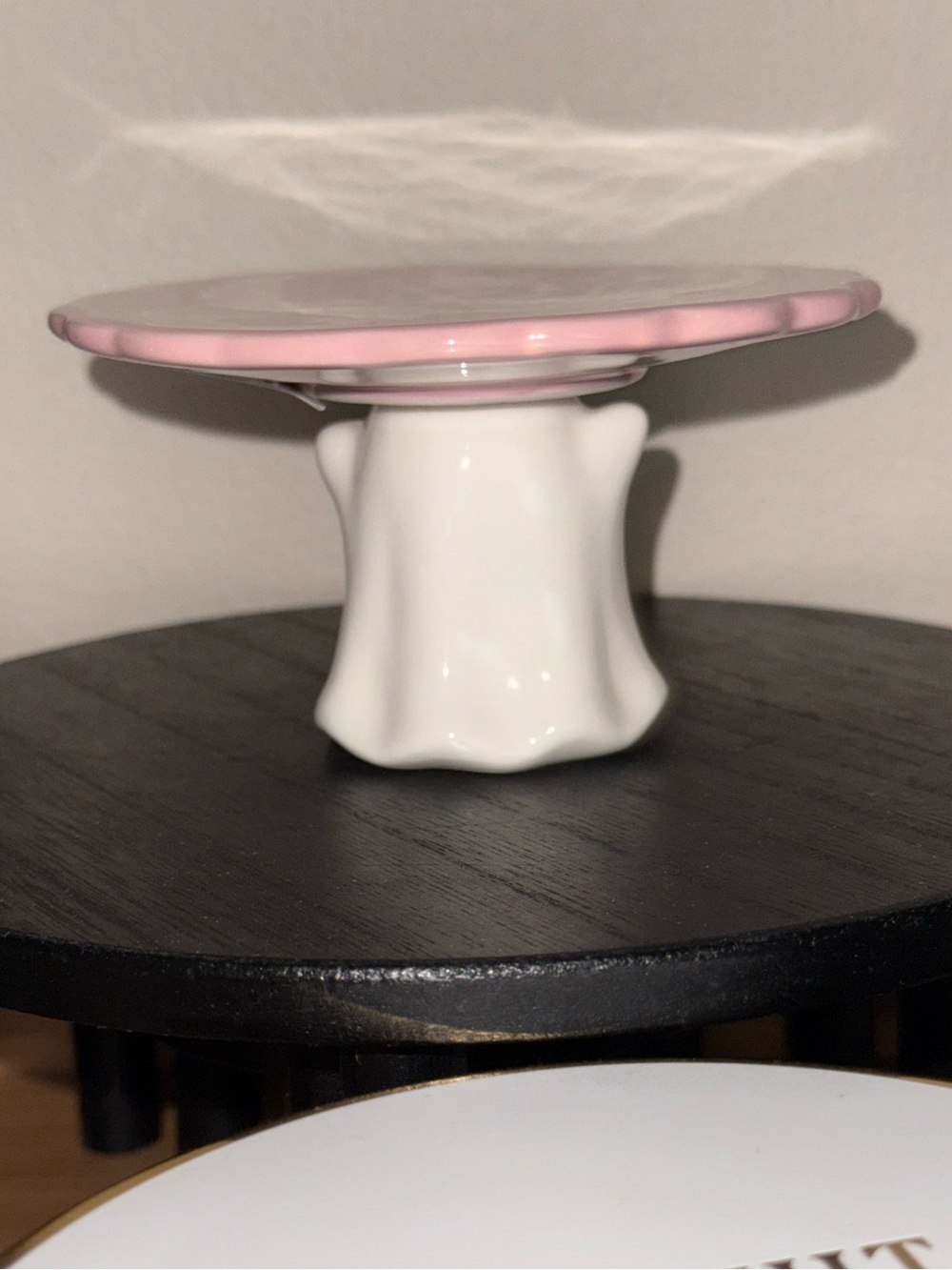 Ghost Cupcake Stand / Tray Pink & White Halloween - Picture 4 of 11